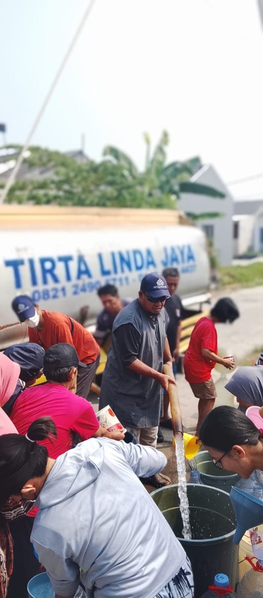 10 Sept - 4 Tangki Air ±33.200 Liter. Perum SukmaIndah. Desa Sukamaju