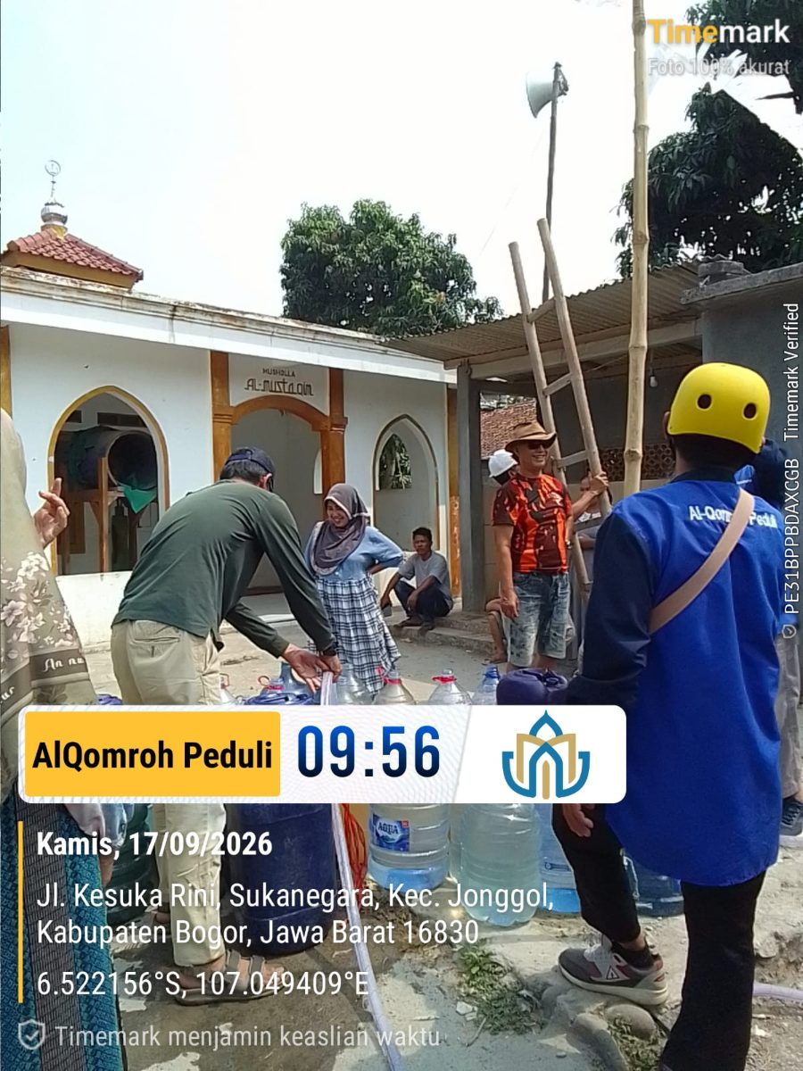 17 Sept - 1 Tangki Air ±8.300 Liter. Kp. Dayeuh. Desa Sukanegara