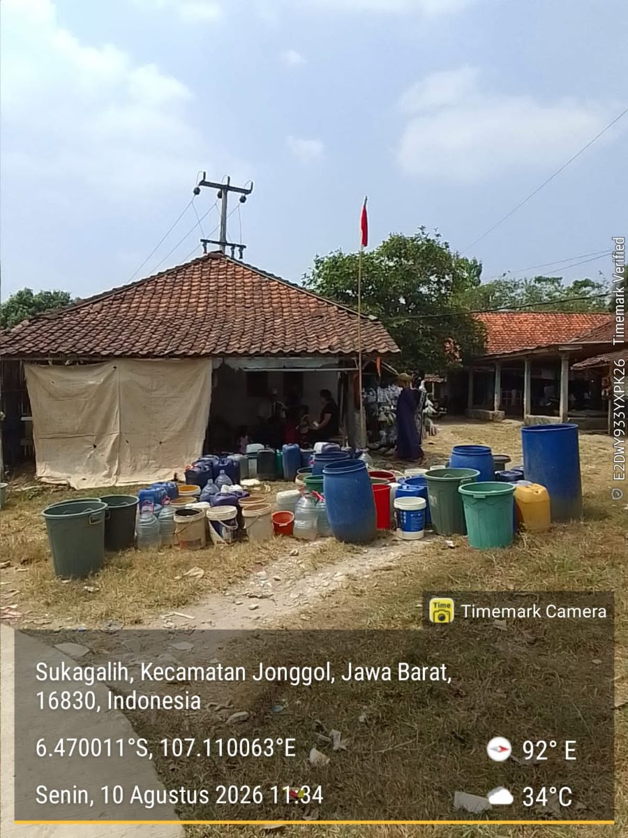 10 Agu - 2 Tangki Air ±16.600 Liter. Kp. Cimendo. Desa Sukagalih